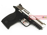 WE N&P XW40 Force Stealth Slide BIG BIRD with Silver Barrel GBB - 2 Tone - MLEmart.com