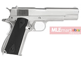 WE Silver 1911 Black Grip - MLEmart.com