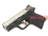 WE Metal Slide M&P Compact Semi-Auto GBB (Silver Slide/Silver Barrel/Black Frame) - MLEmart.com