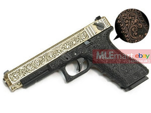 WE Metal Slide G35 GBB Pistol Classic Pattern (Bronze) - MLEmart.com