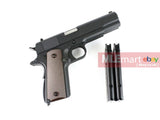 WE Double Barrel 1911 GBB Pistol (Black) - MLEmart.com