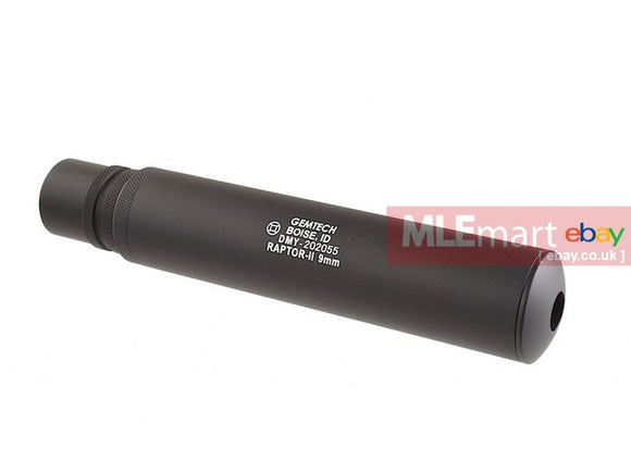 MLEmart.com - Madbull Gemtech Raptor-II Silencer (QD for MP5 3-lug Adapter Only)