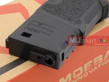 Ares Amoeba Polymer 120 rds Short Magazines for M4/M16 AEG - Black - MLEmart.com