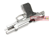 WE New System Full Metal Full / Semi Auto M9A1 Gen.2 w/ LED BOX - Silver - MLEmart.com