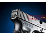 WE G17 Rail Metal Silde GBB Pistol (BK) - MLEmart.com