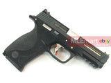 WE N&P XW40 Force Stealth Slide BIG BIRD with Silver Barrel GBB - Black - MLEmart.com