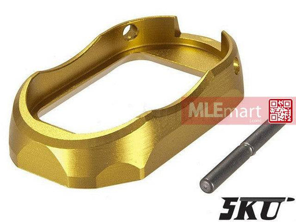 5KU Spy Style Magwell for Marui Hi-Capa GBB (Gold) - MLEmart.com