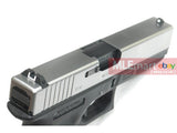 WE Metal Slide G17 GBB Pistol (Silver / Black) Type B - MLEmart.com