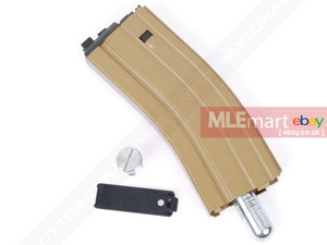 WE 30 Round Open Bolt CO2 Magazine for M4 /M16 / SCAR/L85/T91/PDW series (Tan) - MLEmart.com