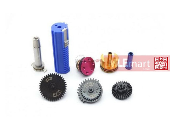 SHS New Type CNC Super Speed Up Gear Full Tune-Up Set for G36 / G36C AEG with 3 Steel Teeth Pist - MLEmart.com