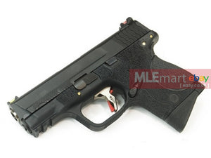 WE Metal Slide M&P Compact Semi-Auto GBB (Black Slide/Silver Barrel/Black Frame) - MLEmart.com