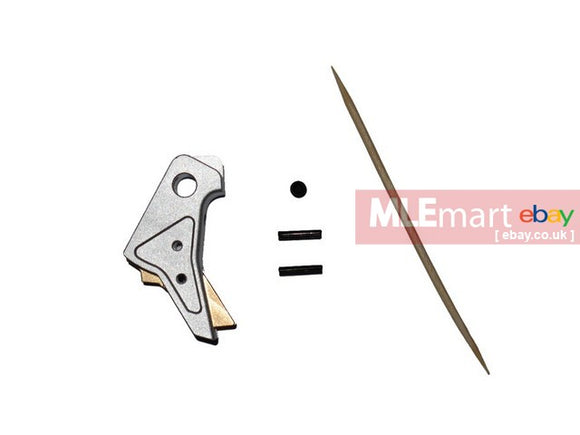 Wii Tech Glock Tactical Trigger B (Silver-Gold) (T.Marui, WE) - MLEmart.com