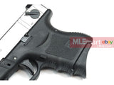 WE Metal Slide G26 GBB Pistol Full Auto Ver. (Silver) Type A - MLEmart.com