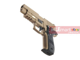 WE Full Metal Tactical F226 MK25 Rail GBB Pistol (Tan) - MLEmart.com