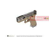 WE G18C GBB Pistol (Silver Slide,Tan Frame,Silver Barrel) - MLEmart.com