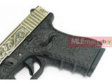 WE Aluminum Slide G19 GBB Pistol Classic Pattern(Bronze) - MLEmart.com