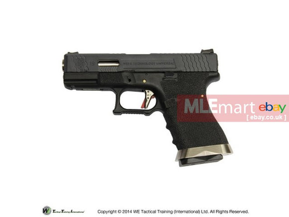 WE G19 GBB Brand War Ver (Black Slide & Frame with SV Barrel) - MLEmart.com