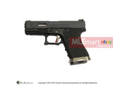 WE G19 GBB Brand War Ver (Black Slide & Frame with SV Barrel) - MLEmart.com