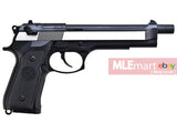 WE Metal M92F GBB Pistol w/Long barrel (2-tone slide w/ BK Grip) - MLEmart.com