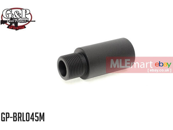 G&P 1.2 inch Outer Barrel Extension (CW) for M4 AEG - MLEmart.com