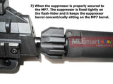 Wii Tech MP7 (KSC, Umarex) Suppressor (US Version) - MLEmart.com