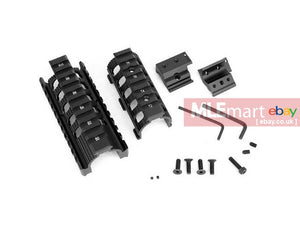 Cyma AK74U Aluminum CNC Handguard Rail System RIS / RAS - MLEmart.com