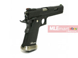 WE HI-CAPA 6 Inch IREX GBB Pistol (Black , Silver Barrel, With Marking Slide) - MLEmart.com