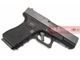 WE G19 Gen4 Rail Metal Silde GBB Pistol (Black) - MLEmart.com