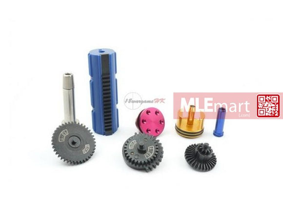 SHS New Type CNC Super Speed Up Gear Full Tune-Up Set for G36 / G36C AEG with Full Steel Teeth P - MLEmart.com