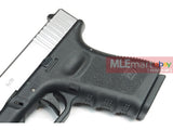 WE G19 GBB Pistol (2 Tone, Silver Silde / Black Frame) Type A - MLEmart.com