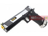 WE HI-CAPA 6 Inch IREX GBB Pistol (2-Tone , Gold Barrel, No Marking Slide) - MLEmart.com