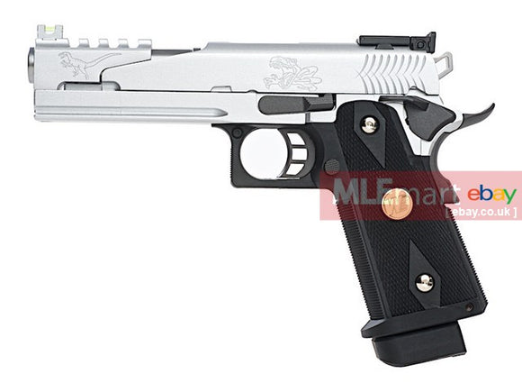 WE Hi Capa 5.1 Silver Dragon Full Metal (Type B) - MLEmart.com