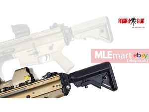 Angry Gun SCAR GEN II Stock Adapter - WE & AEG Version (Black) - MLEmart.com