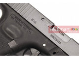 WE G19 Metal Silde GBB Pistol (Black) - MLEmart.com