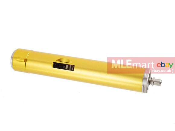 Alpha Parts M110 Cylinder Set for Systema Over 14.5 Inch Inner Barrel PTW M4 Series - Gold - MLEmart.com