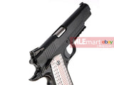 WE USMC M45A1 GBB CQB Pistol (Black) - MLEmart.com