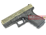 WE Aluminum Slide G19 GBB Pistol Classic Pattern(Ivory) - MLEmart.com