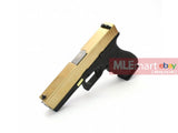 WE Metal Slide G17 GBB Pistol (Glod / Black) - MLEmart.com