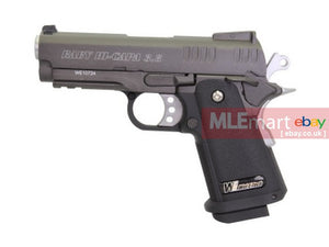 WE Baby HI-CAPA 3.8 Type 10 Full Metal GBB Pistol-BK - MLEmart.com