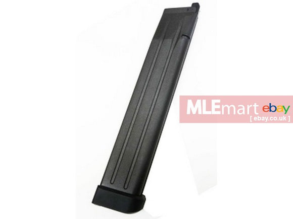 WE Hi-Capa 5.1 50 Round Long Green Gas Airsoft Magazine - MLEmart.com