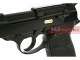 WE P38 GBB Pistol with LED Carry Case (Black) - MLEmart.com