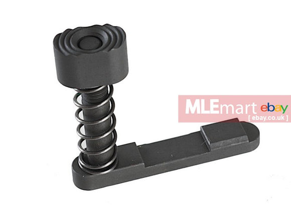 Alpha Parts CNC Steel Magazine Catch Set for VFC M4 Series (GBB Version) - MLEmart.com