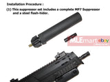 Wii Tech MP7 (KSC, Umarex) Suppressor (US Version) - MLEmart.com