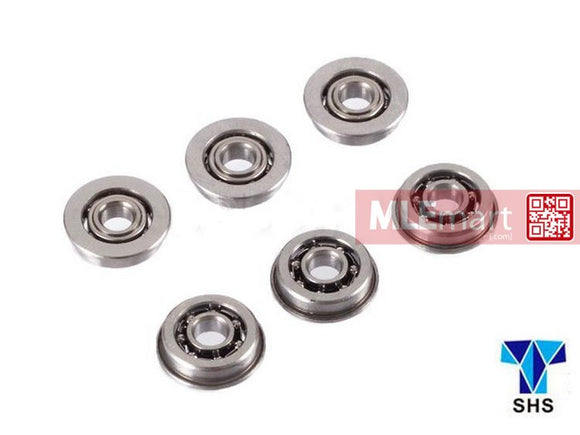 SHS 9mm Steel Oil-Retaining Ball Bearing Bushing (6pcs) - MLEmart.com