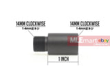 G&P 1 inch Outer Barrel Extension (CW/CW) - MLEmart.com