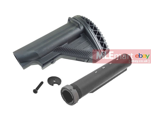 ACM HK416 Retractable Stock w/ 5-position CNC Aluminum Stock Pipe (AEG) - MLEmart.com