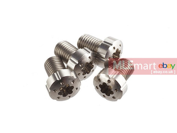 MLEmart.com - Madbull Airsoft 1911 Grip Torx Screws (Decorative / 6-Hole)