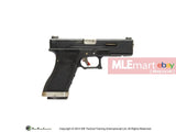 WE G18C GBB Pistol (Black Slide,Black Frame,Silver Barrel) - MLEmart.com