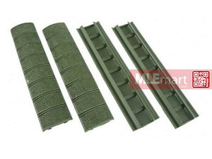 Dboys Bamboo Style RIS / RAS Rail Cover (Green) - MLEmart.com