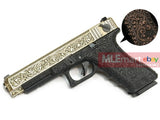 WE Aluminum Slide G35 GBB Pistol Classic Pattern(w/Case,Bronze) - MLEmart.com